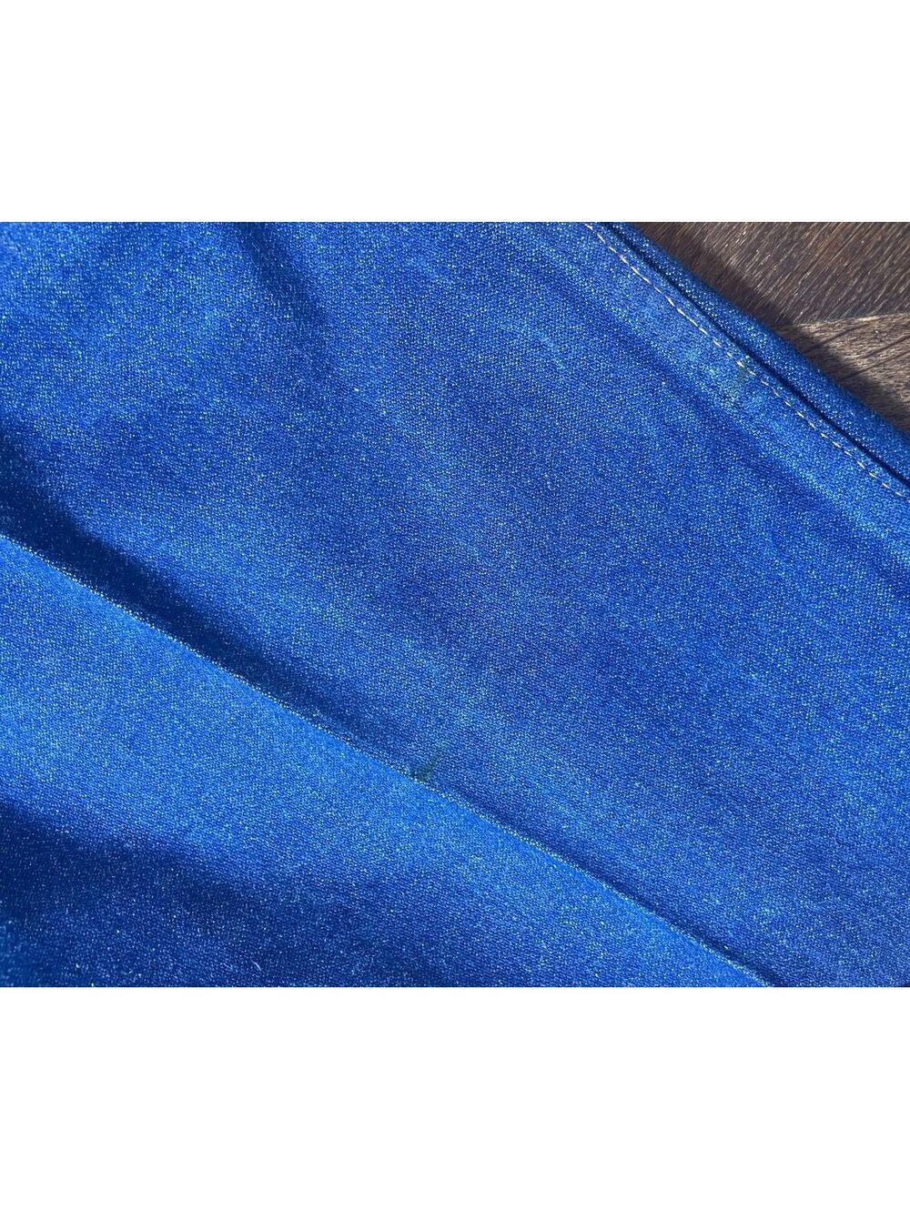 Wrangler original fit 13mwz cotton blue jean pants size 38x32 EUC - Picture 7 of 8